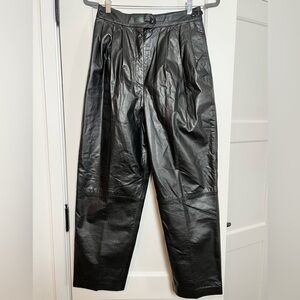 Vintage West Bay Leather Pants (Vintage size 12 / modern size 4)